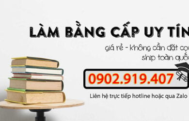 Dịch vụ làm bằng THPT cấp 3 tại Đà Nẵng